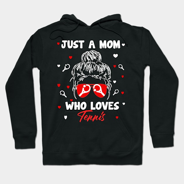 Mothers Day Gift From Daughter Son Tennis Coach Athlete Player Hoodie by familycuteycom